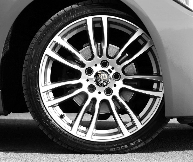 SkinoEu 4 x 65mm 3D Stickers for Wheel Center Hub Caps Cover A 1365 - Image 2